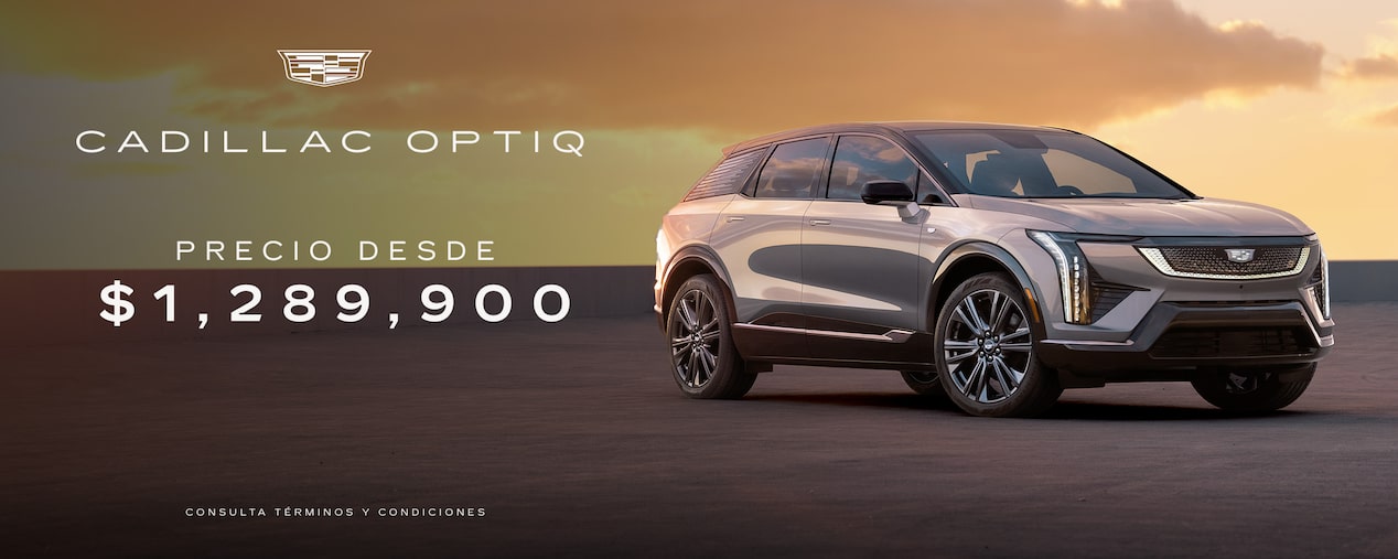 Cadillac OPTIQ es una revolución 100% eléctrica llena de innovación y lujo.
