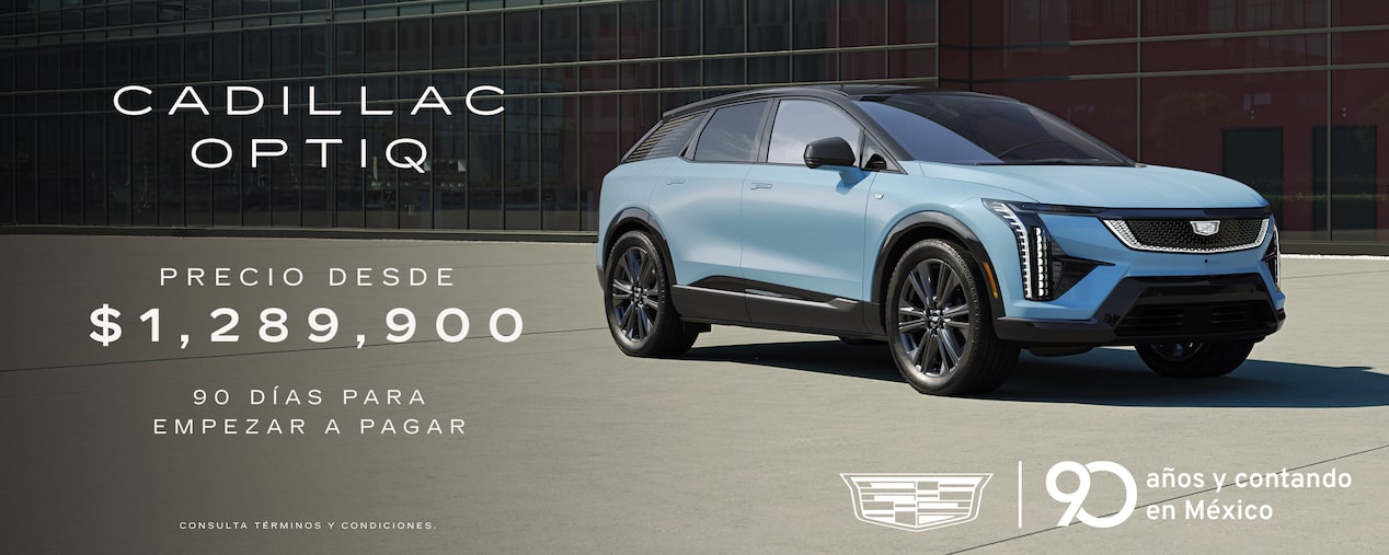 Cadillac OPTIQ es una revolución 100% eléctrica llena de innovación y lujo.