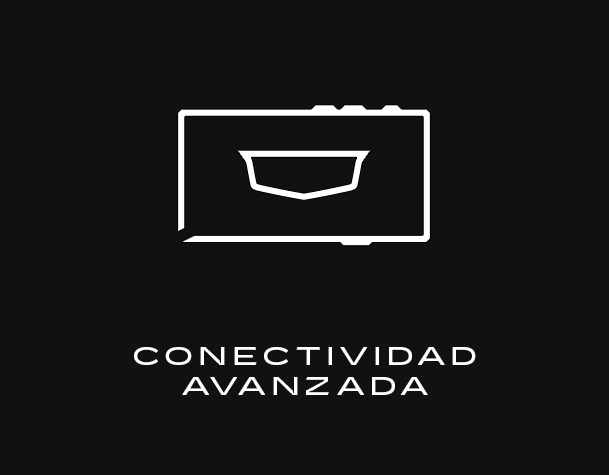 Ícono de conectividad avanzada Cadillac
