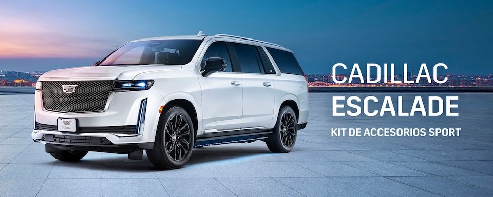 Nuevo Kit Sport de accesorios para tu Cadillac Escalade, personaliza todos sus detalles para obtener el diseño deportivo que deseas