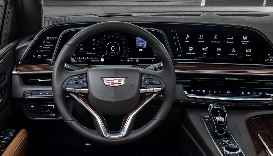 Tecnología intuitiva y todo el control en tu Cadillac Escalade 2022