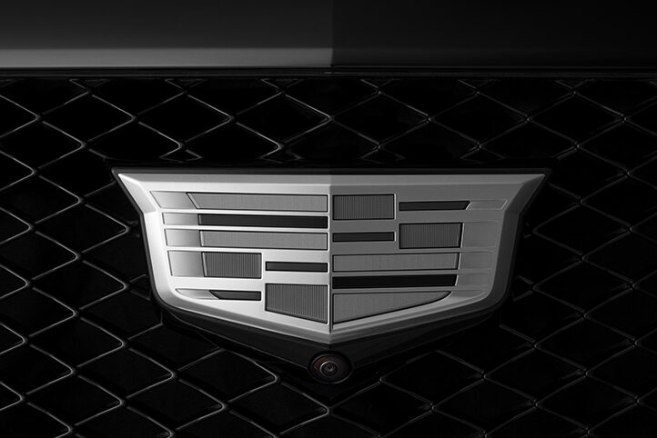 Emblema de Cadillac monocromático