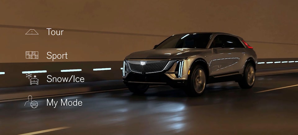 Conoce los diversos modos de manejo que te ofrece la nueva Cadillac Lyriq