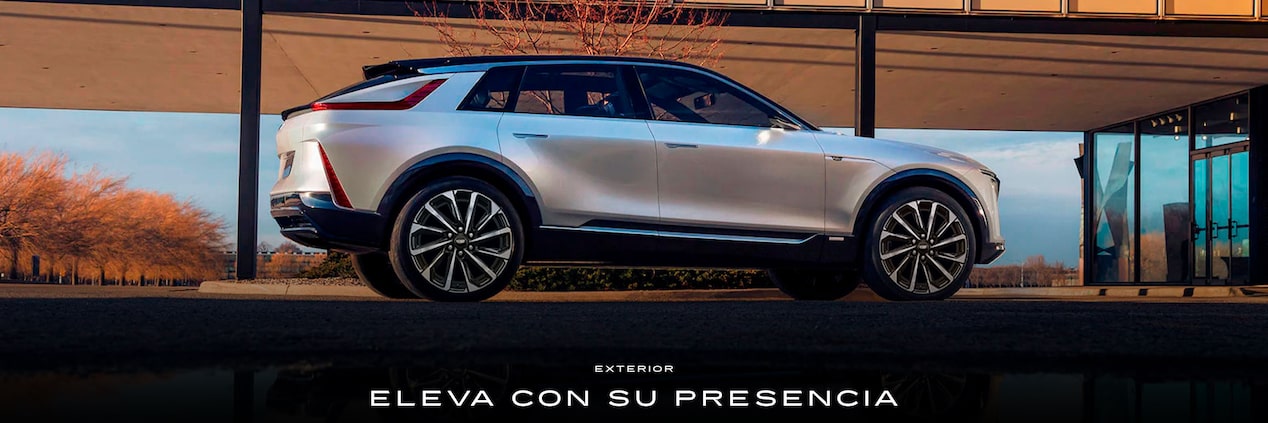 Futurista y lujoso diseño exterior de la nueva Cadillac Lyriq, camioneta eléctrica