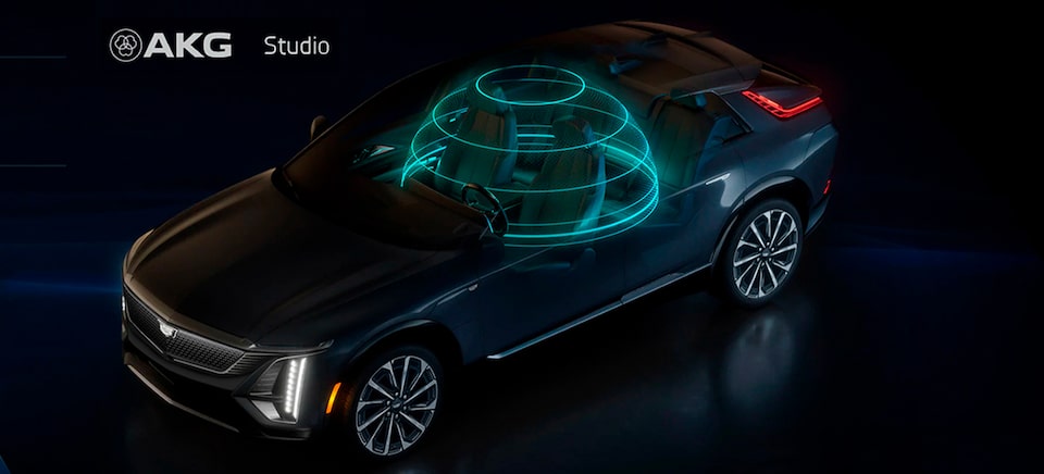 Sistema de audio AKG con 19 bocinas en la nueva Cadillac Lyriq