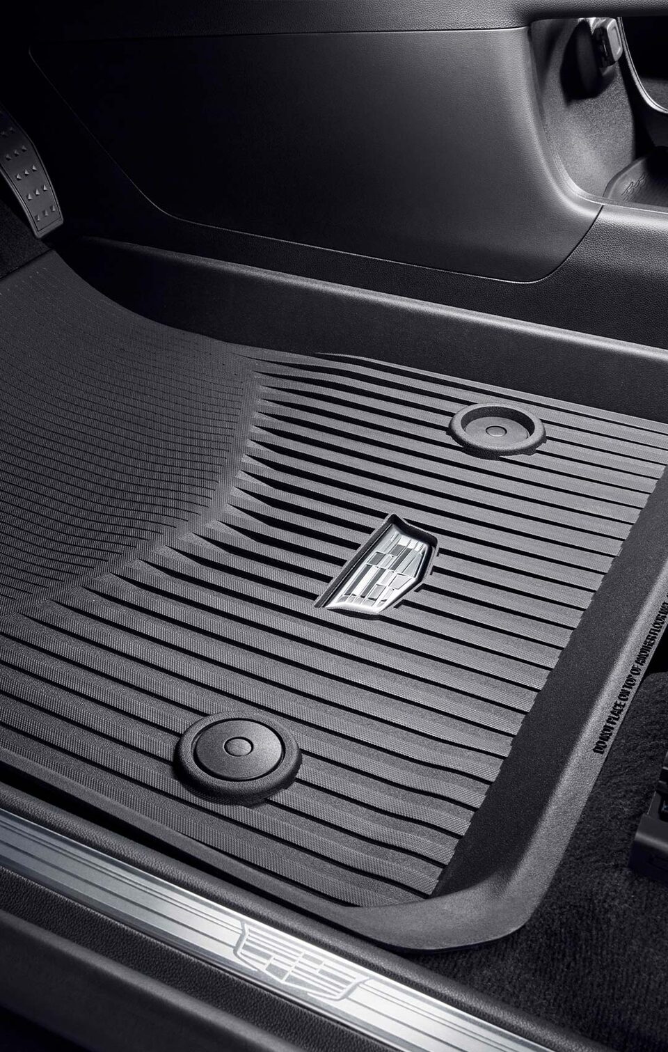 Tapete de vinil rígido disponible para Cadillac XT5 2023, SUV mediana de lujo