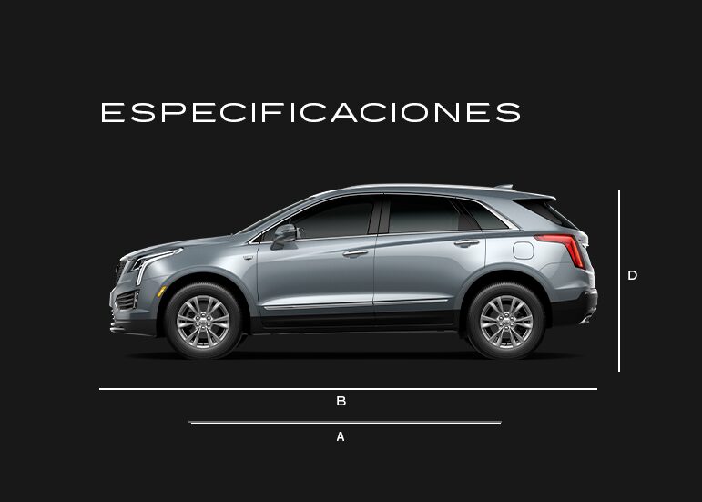 Especificaciones de tu camioneta familiar de lujo, Cadillac XT5 2023