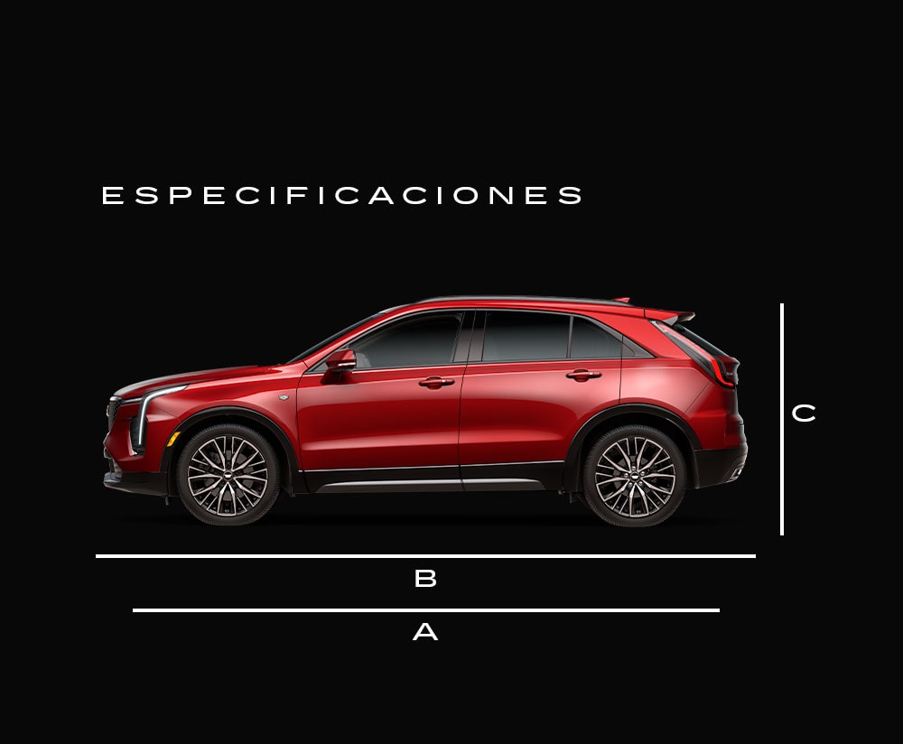 Especificaciones de tu Cadillac XT4 2024, camioneta compacta de lujo