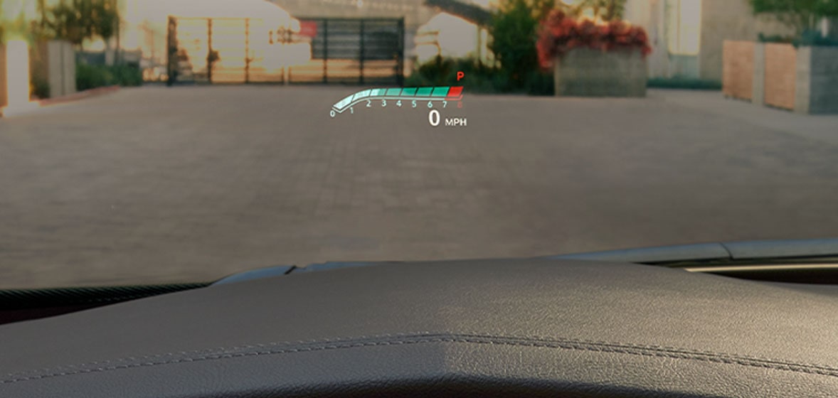 Head Up Display integrado en la SUV de lujo, Cadillac XT5 2024