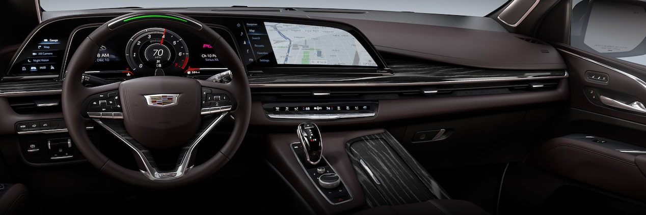 Conectividad de otro nivel en tu camioneta grande de lujo, Cadillac Escalade-V 2025
