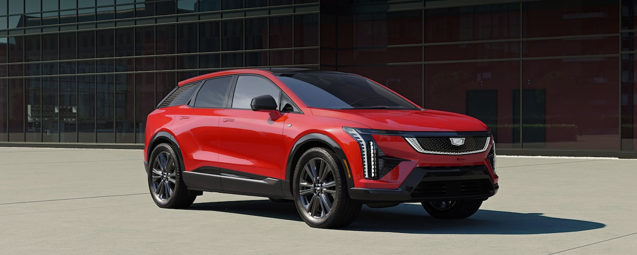 Cotiza en línea tu próxima Cadillac Optiq, SUV 100% eléctrica de lujo
