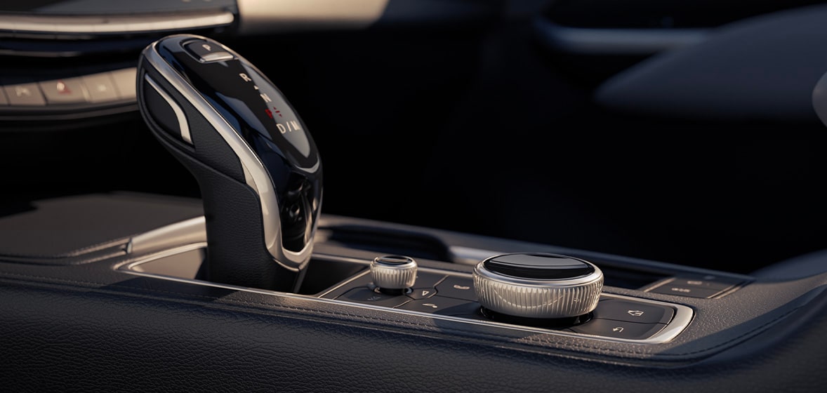 Palanca de velocidades electrónica en tu Cadillac XT4 2025