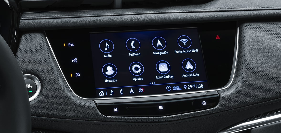 Cadillac XT5 2025, SUV de lujo con wireless phone projection