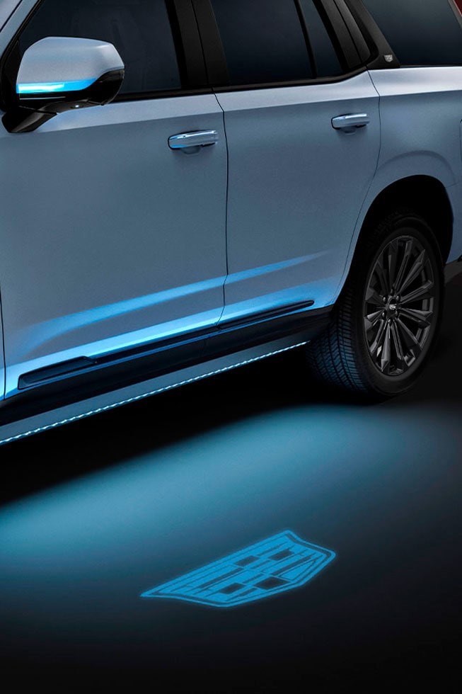 Proyector de logo Cadillac para tu camioneta grande de lujo, Escalade-V 2026