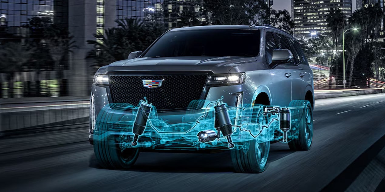 Cadillac Escalade-V 2026 con suspensión Air Ride Adaptive