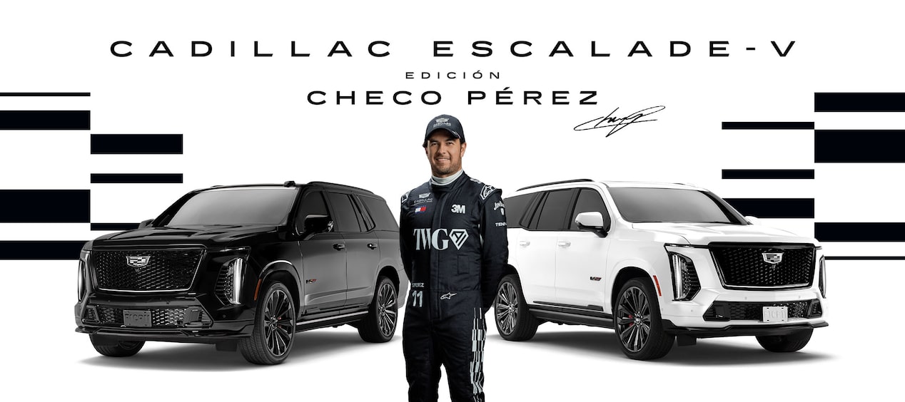 Cadillac Escalade-V 2026, camioneta grande de lujo con pantalla de pilar a pilar de 55 pulgadas, motor 6.2L supercargado de 682 HP y más