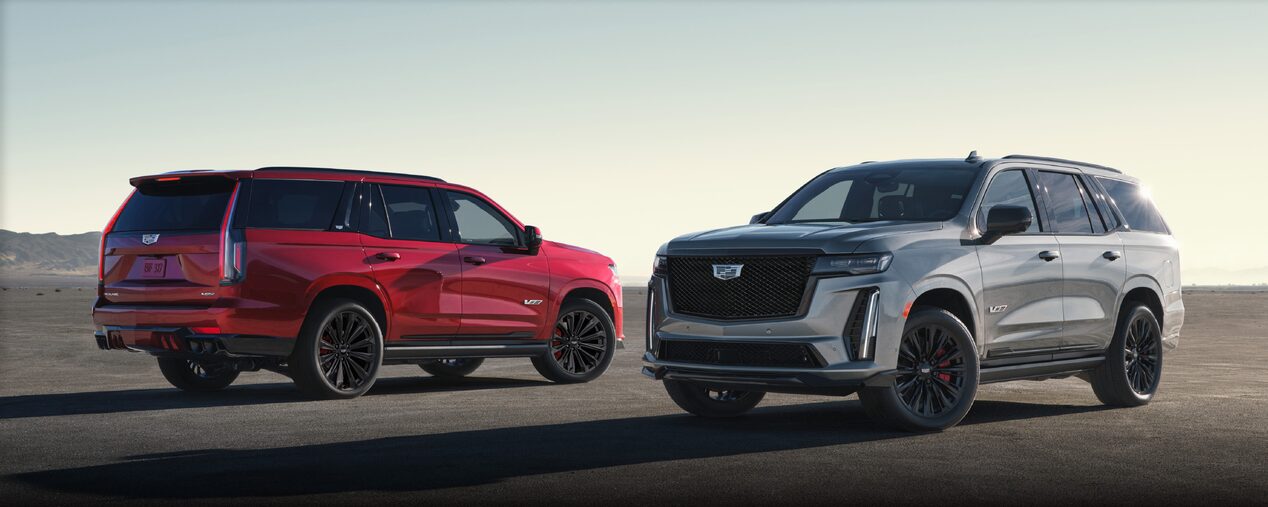 Descubre todas las especificaciones técnicas de Cadillac Escalade-V 2026, camioneta grande de lujo