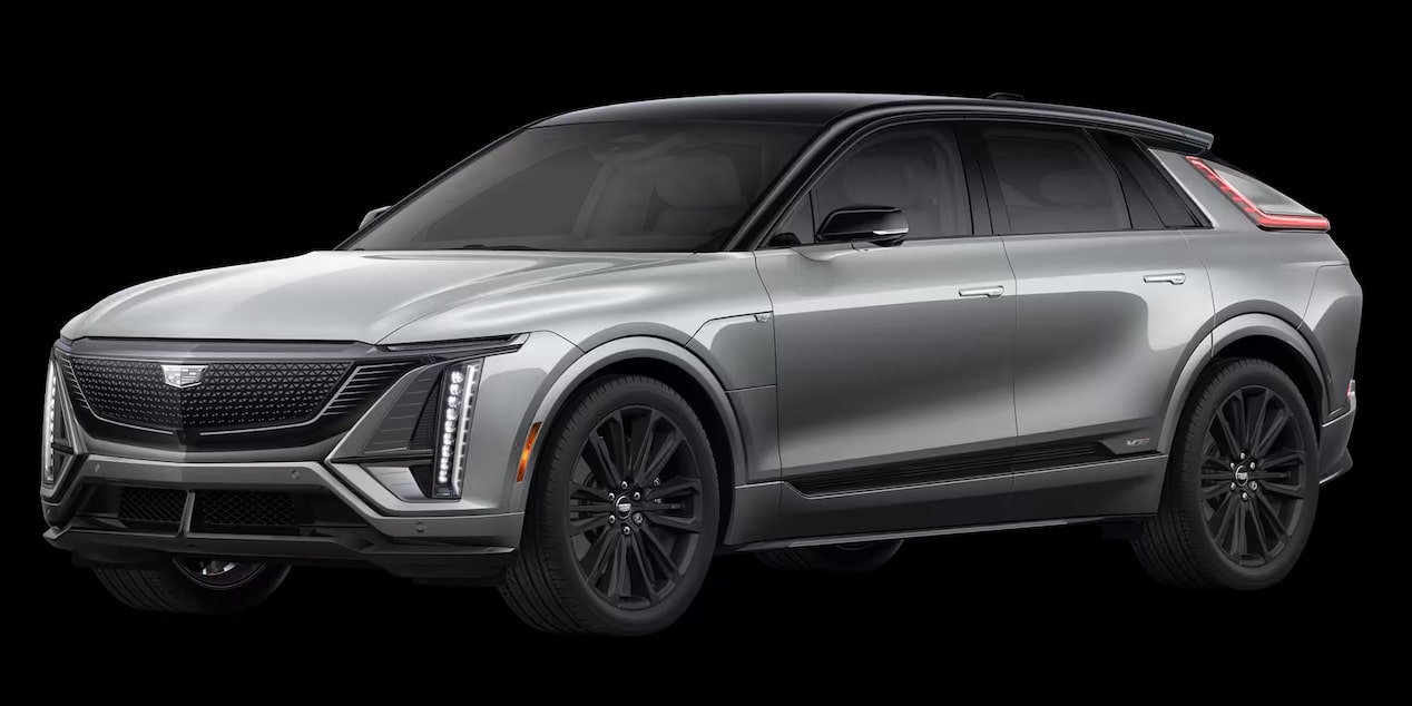 Cadillac Lyriq-V color Sharkskin Metallic