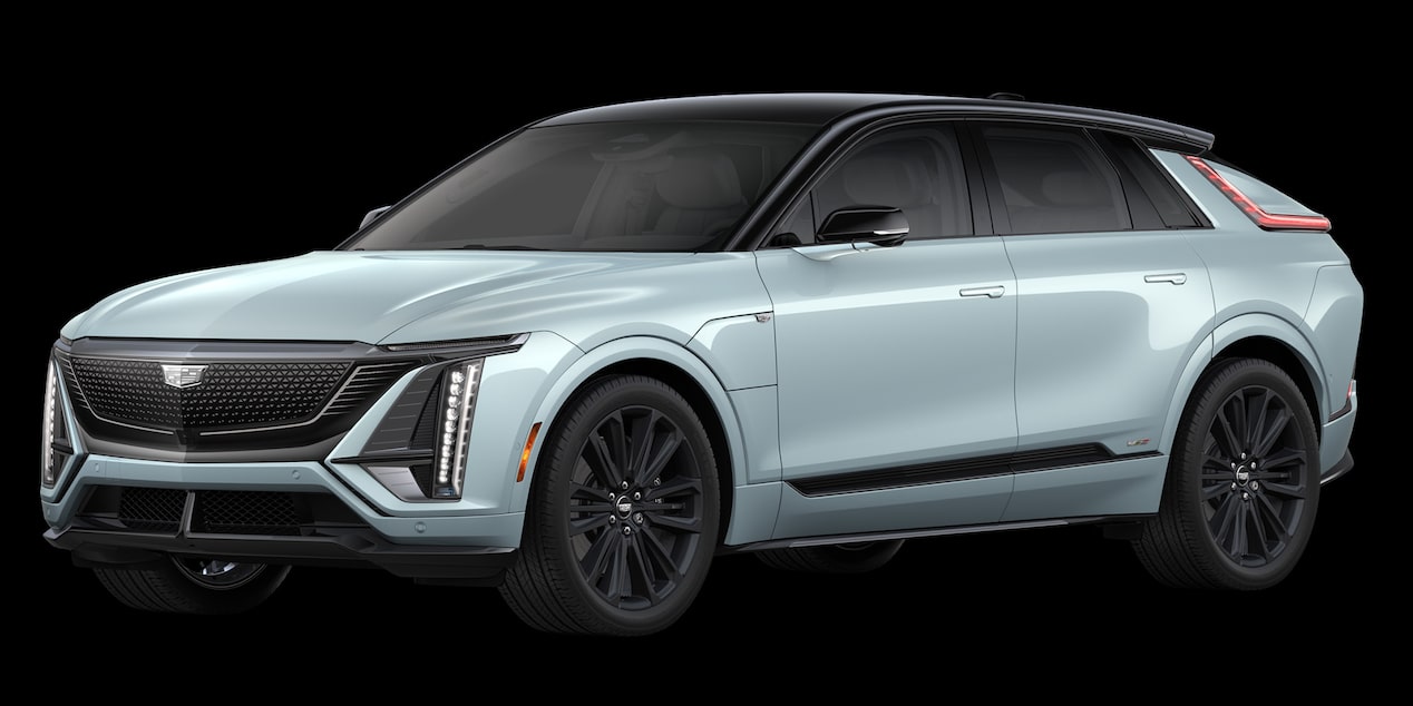 Cadillac Lyriq-V color Nimbus Metallic