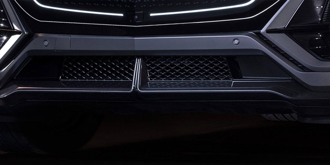 Diseño de fascia interior de la nueva Cadillac Lyriq-V