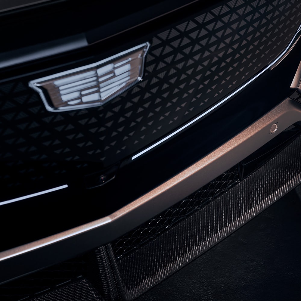 Parrilla y logo iluminado en tu Cadillac Lyriq-V