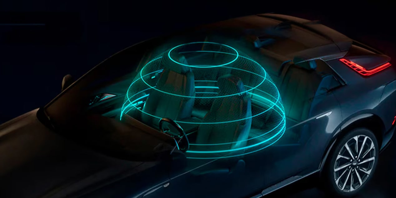 Sistema de altavoces UQP-Performance en Cadillac Lyriq-V
