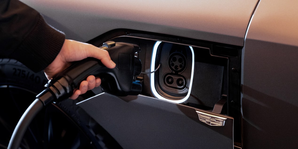 Rango de autonomía de hasta 458 por carga en tu Cadillac Lyriq-V