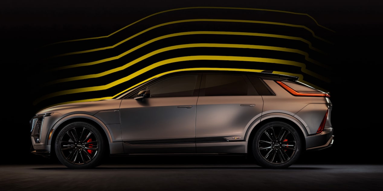 Actualizaciones inalámbricas en Cadillac Lyriq-V