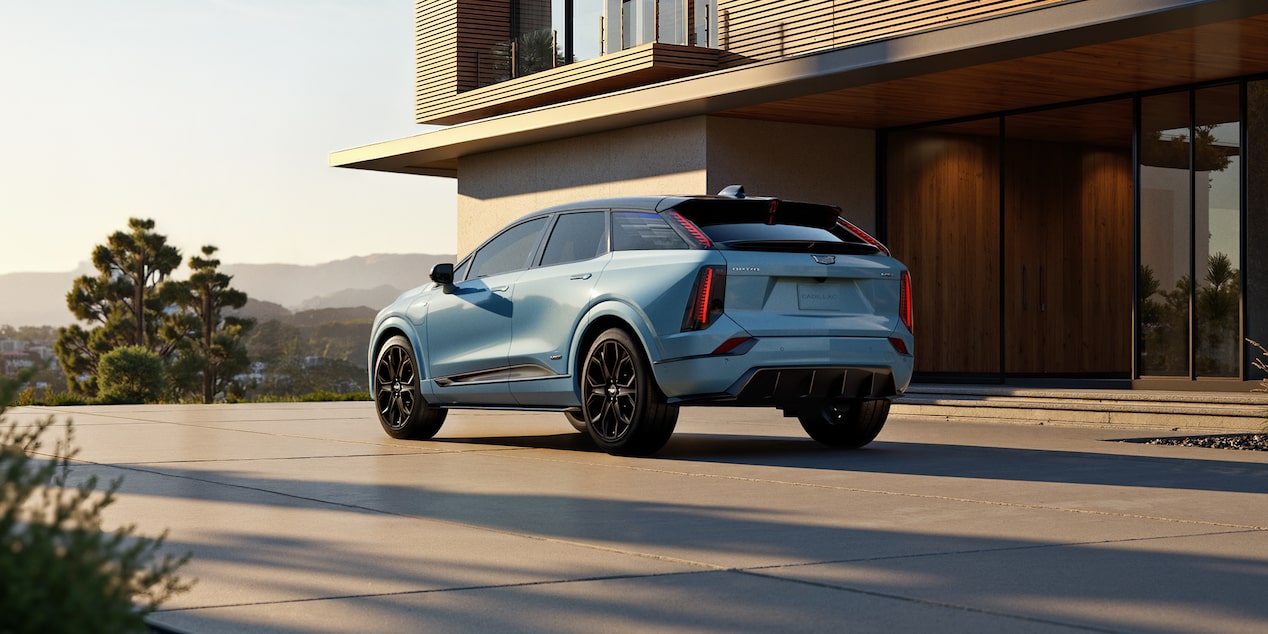 Cadillac OPTIQ-V con tracción AWD eléctrica y torque instantáneo