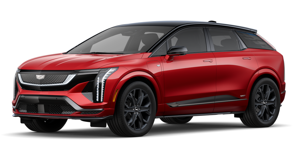 Cadillac OPTIQ-V, Radiant Red Tint Metallic