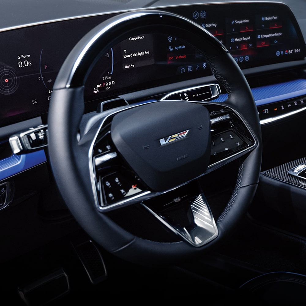 Volante de alto rendimiento exclusivo de la línea V-Series eléctrica, SUV de alto rendimiento eléctrica