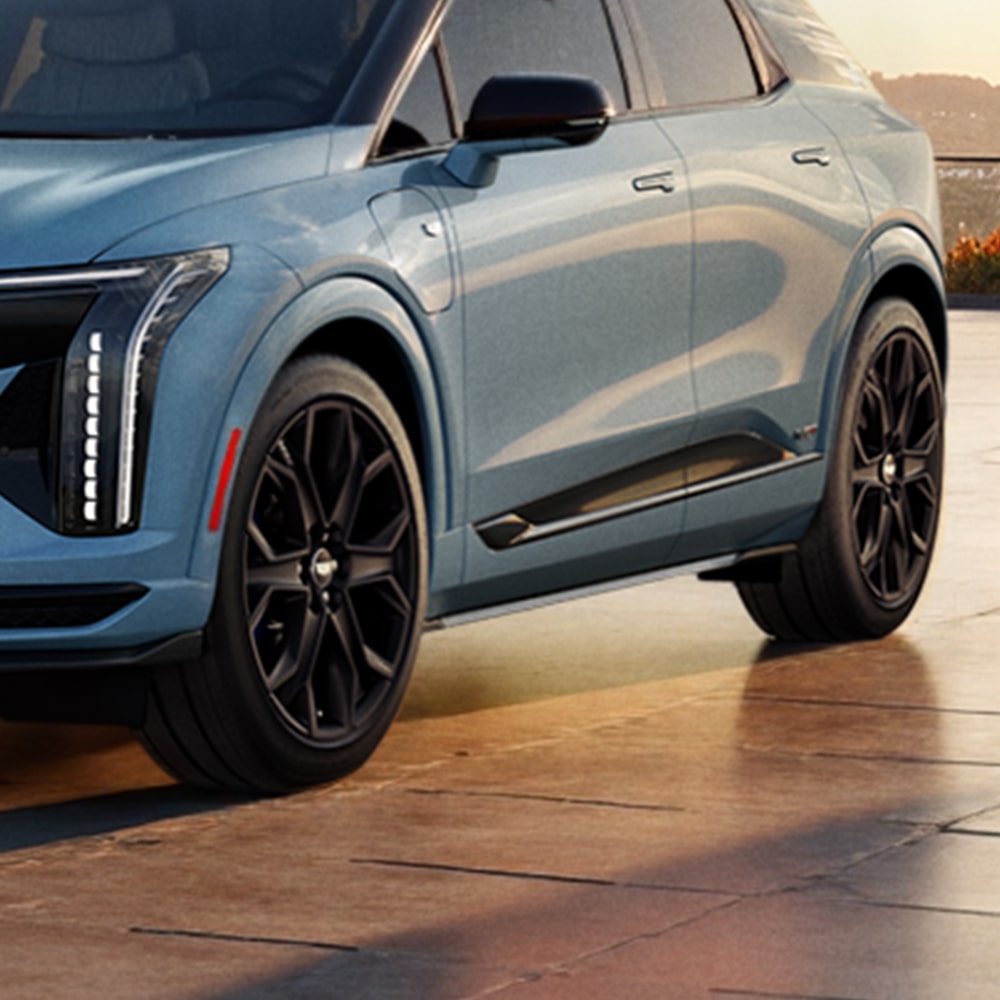 Tecnología de suspensión avanzada en Cadillac OPTIQ-V.