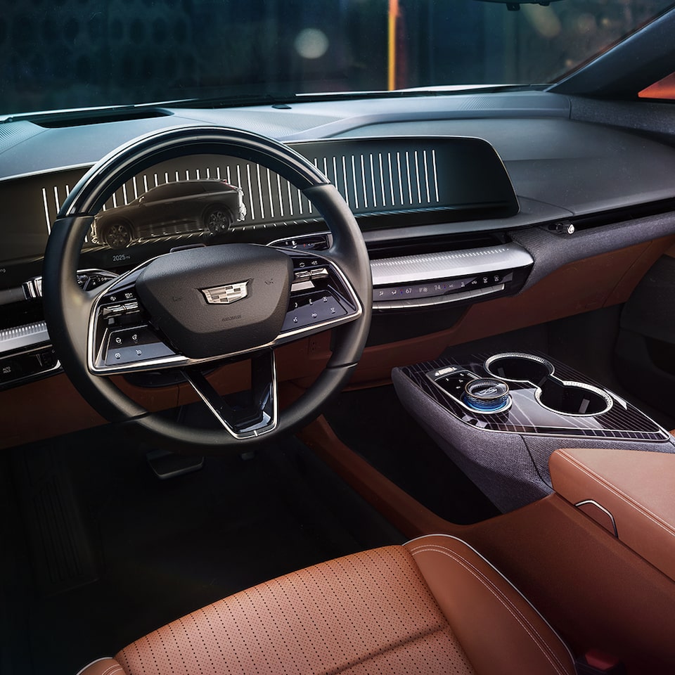 Conoce el interior de lujo del modelo Cadillac OPTIQ 2026