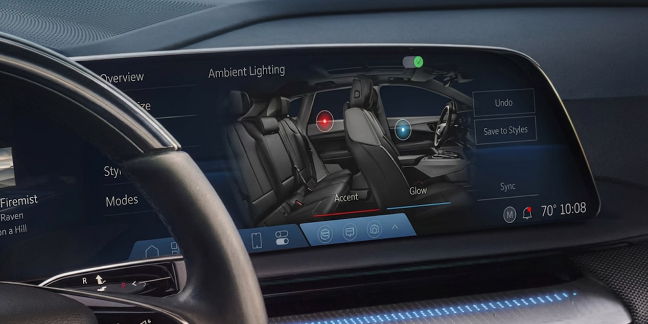  Cadillac OPTIQ 2026 con 19 bocinas AKG estudio sistema de audio con Dolby Atmos disponible