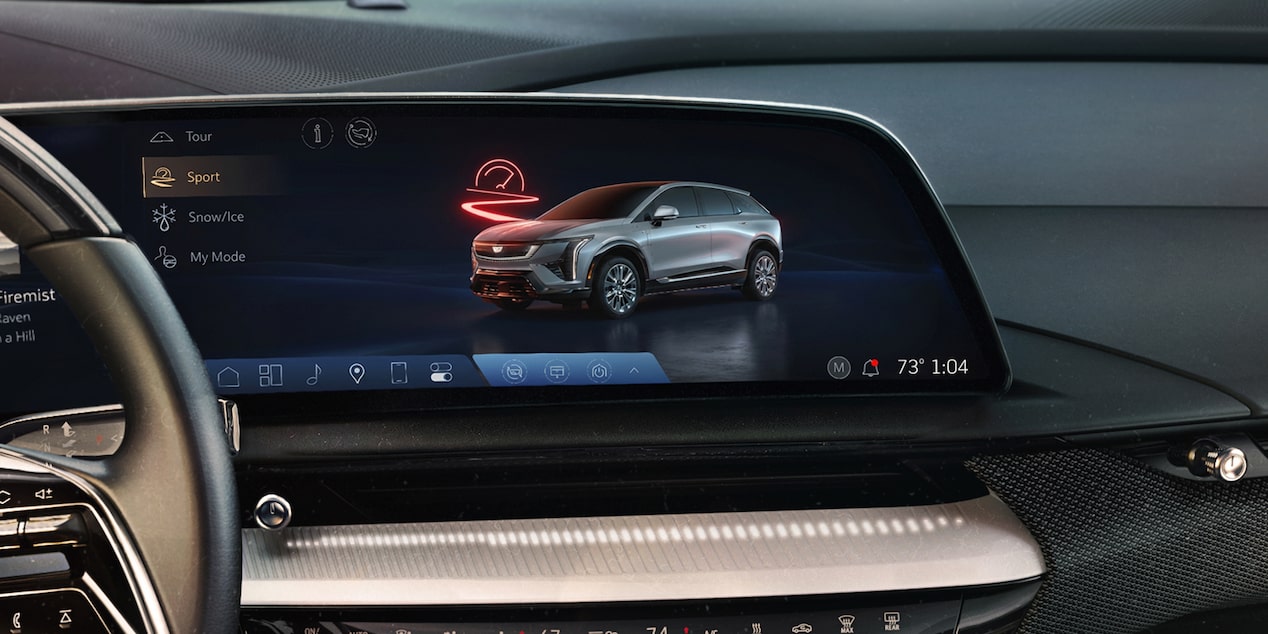 Conoce los modos de manejo del modelo, Cadillac OPTIQ 2026