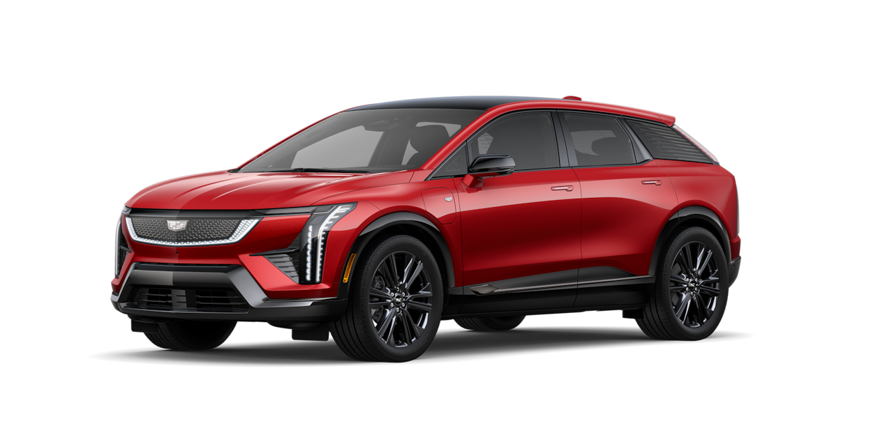 Cadillac OPTIQ 2026 Color RADIANT RED TINT MET