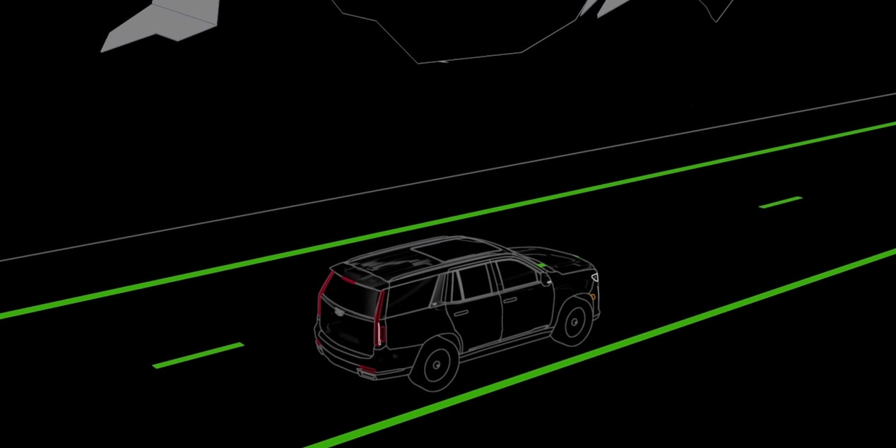 Cadillac OPTIQ 2026 con asistencia en carril con aviso de salida