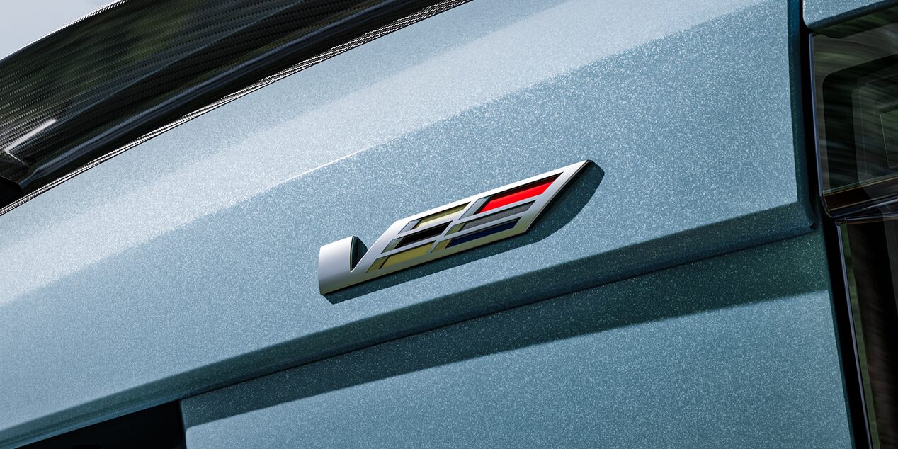 Emblemas exclusivos V-Series de Cadillac Optiq-V