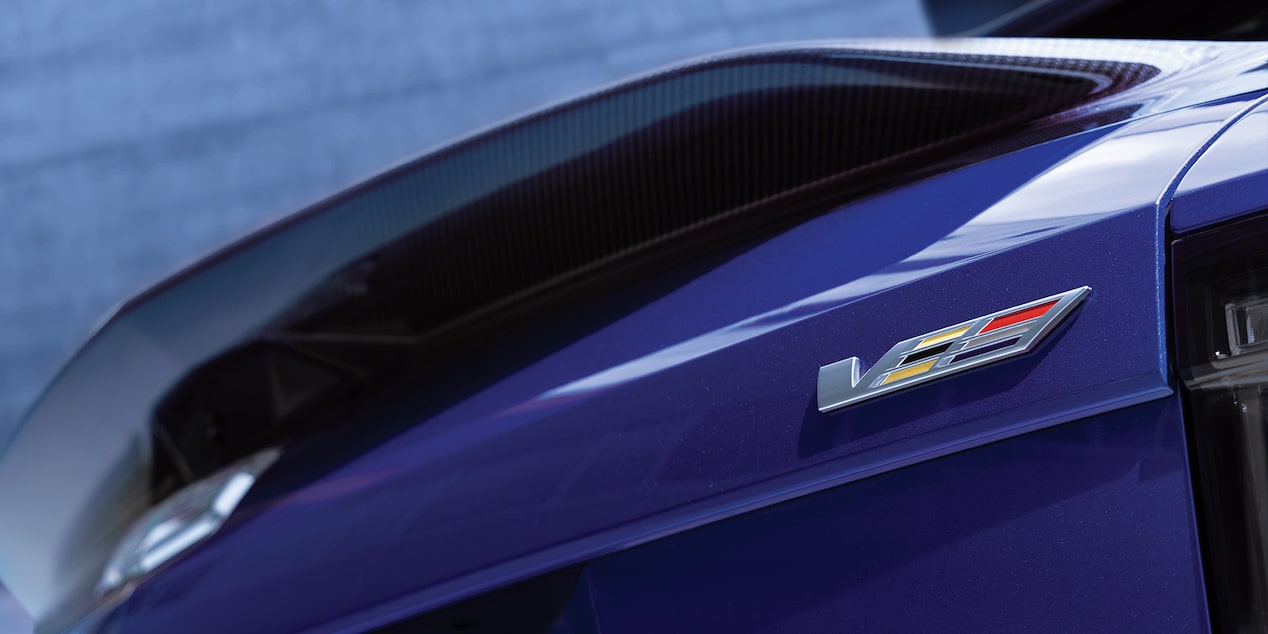 Emblemas exclusivos V-Series de Cadillac Optiq-V