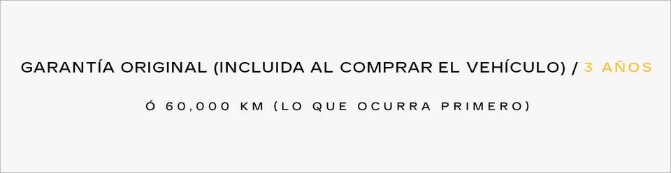 Garantía original al comprar tu vehículo Cadillac de 3 años o 60,000 km